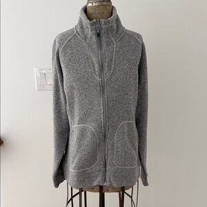 The North Face Light Gray Fleece Jacket- Women’s Size- Medium